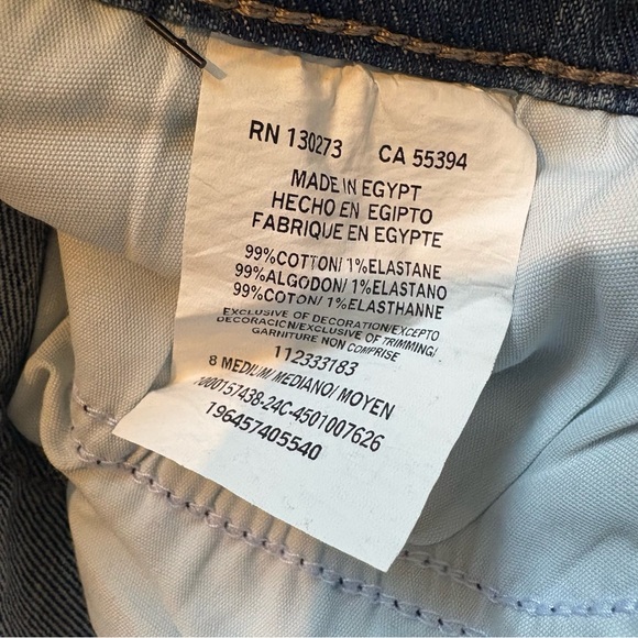 NWT, Lee Legendary High Rise Wide Leg Crop Jean, Sz 8 - Picture 15 of 15